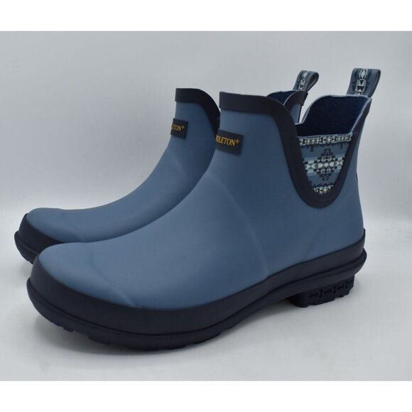 Pendleton Womens Size 11 Desert Dawn Blue Chelsea Rain Boots Shoes - Picture 2 of 14